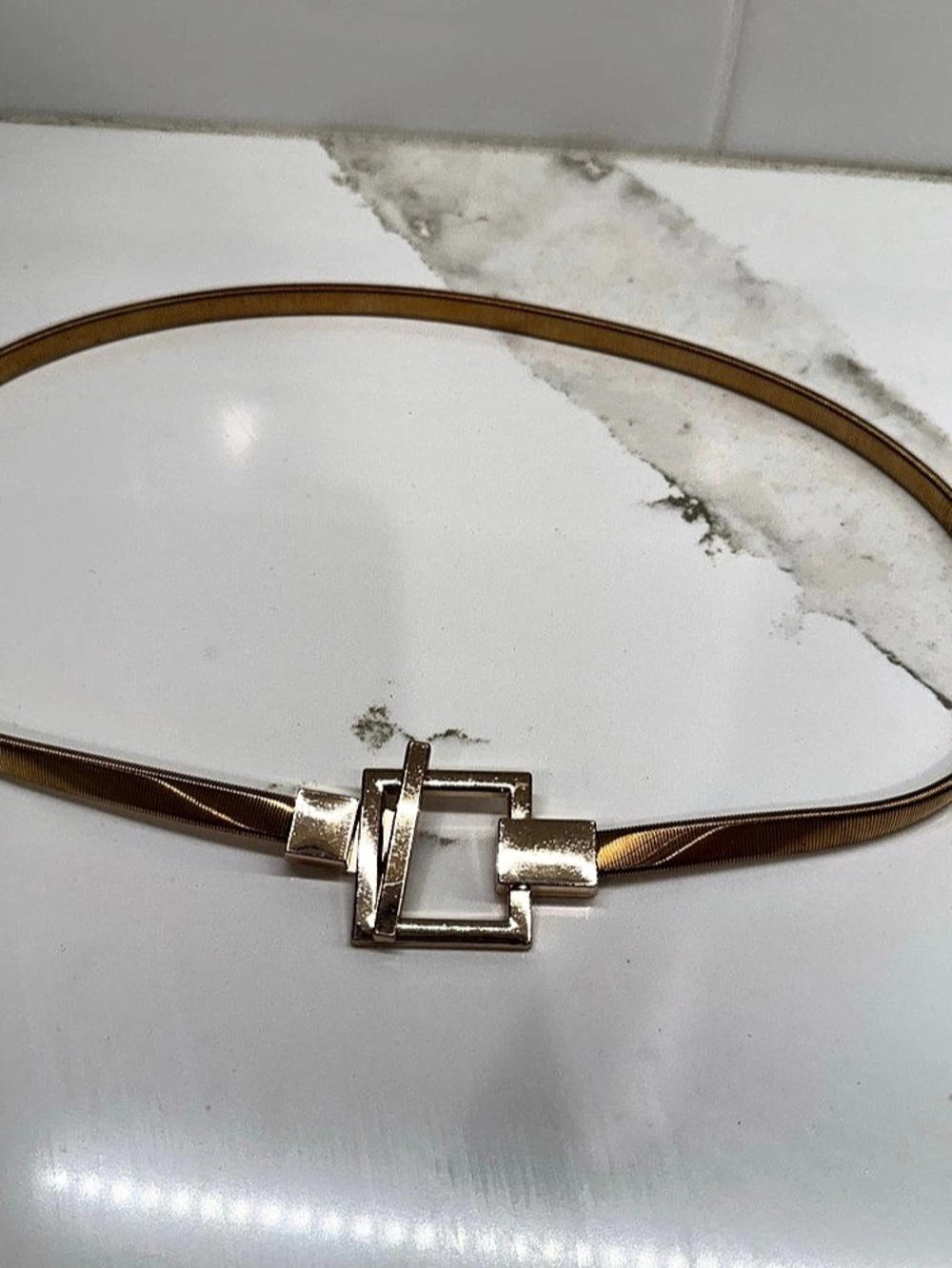 H&M Gold Buckle Belt